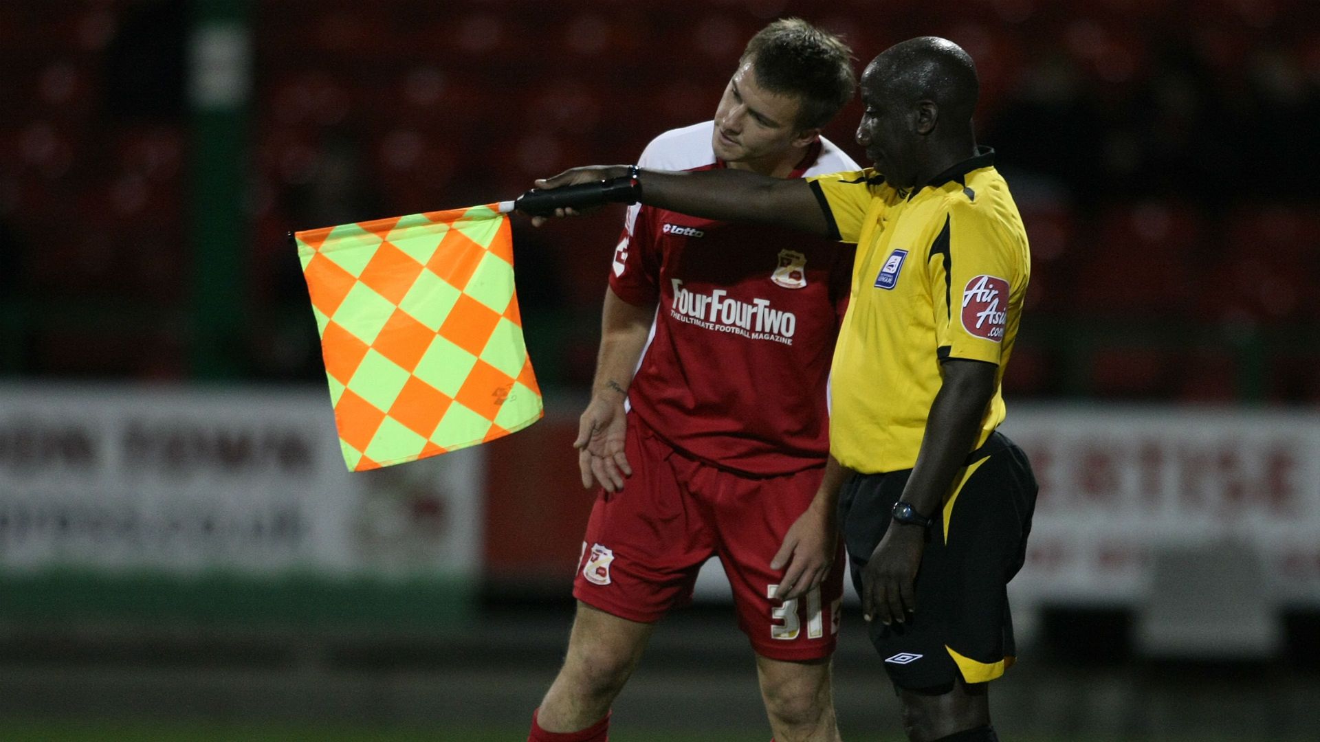 Offside flag