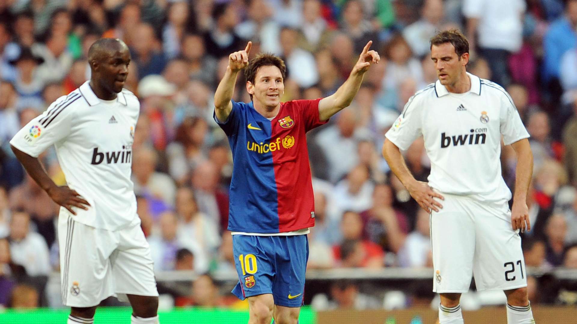 Lionel Messi Baecelona Real Madrid