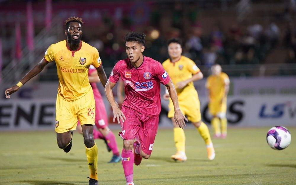 Sai Gon vs Ha Tinh V.League 2021