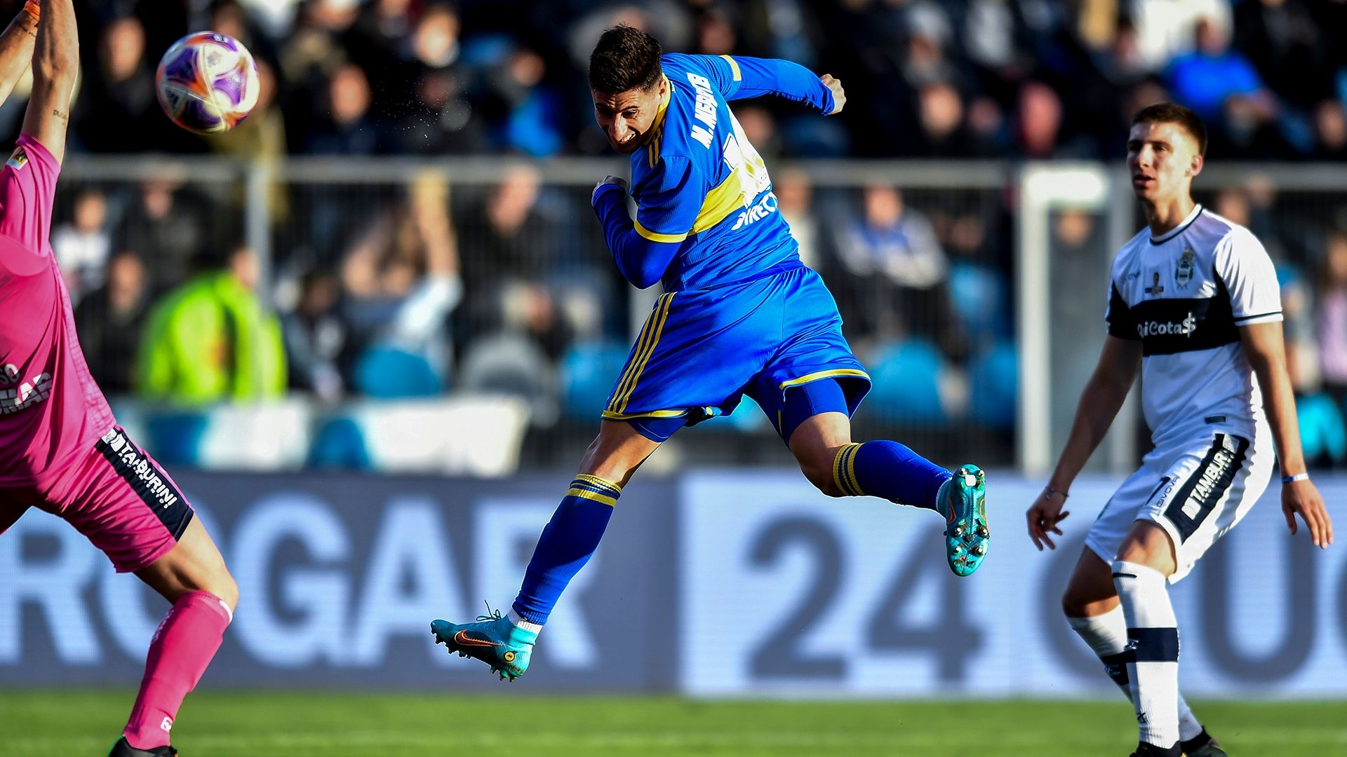 Miguel Merentiel Boca Gimnasia Torneo Liga Profesional 2023