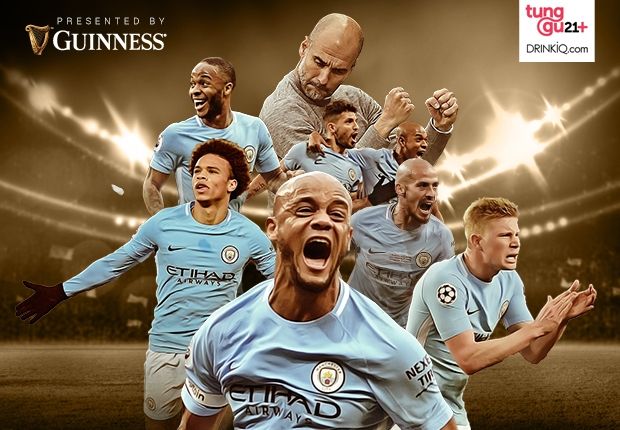 Cover Guinness - Man City - EPL 17/18 Champions
