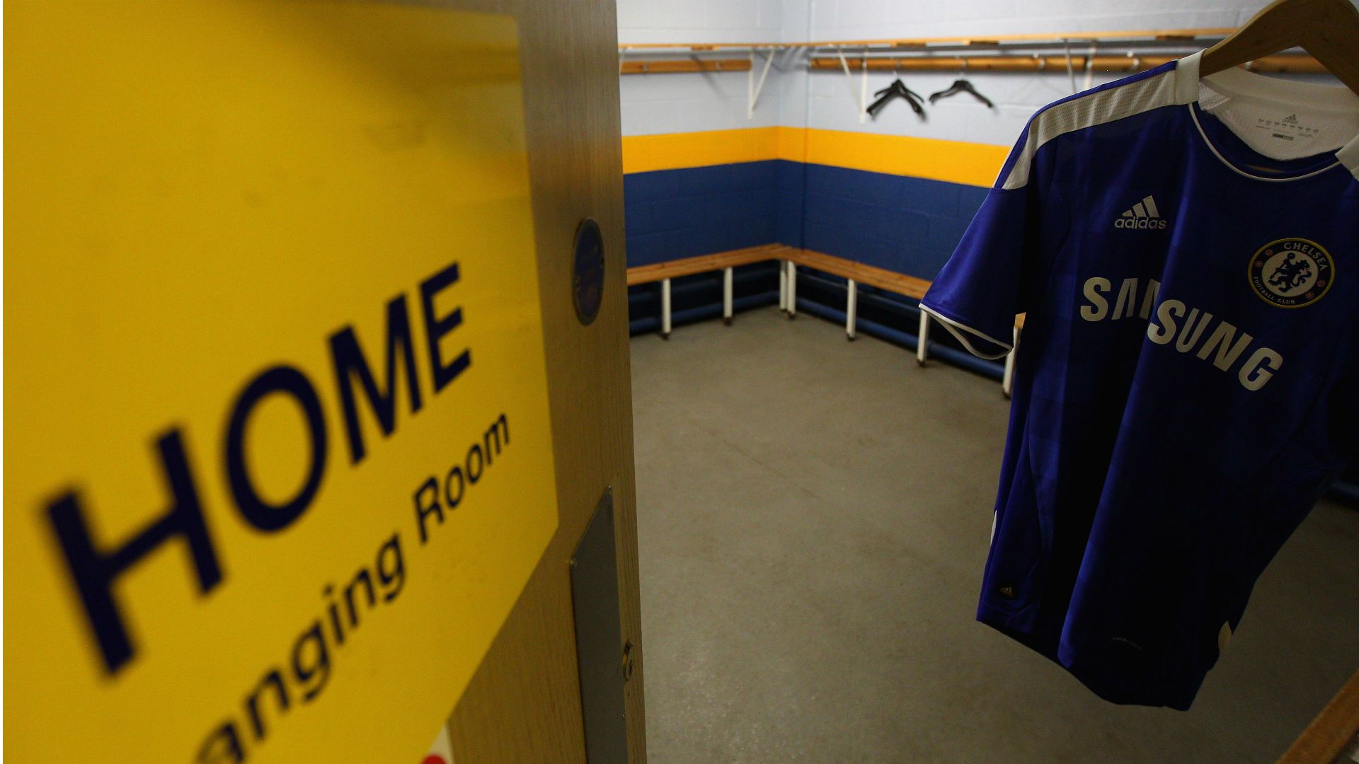 Vestiário Chelsea 22 02 2019