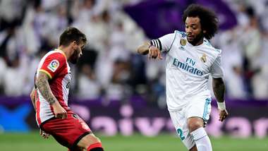 Cristian Portugues Marcelo Real Madrid Girona LaLiga 18032018