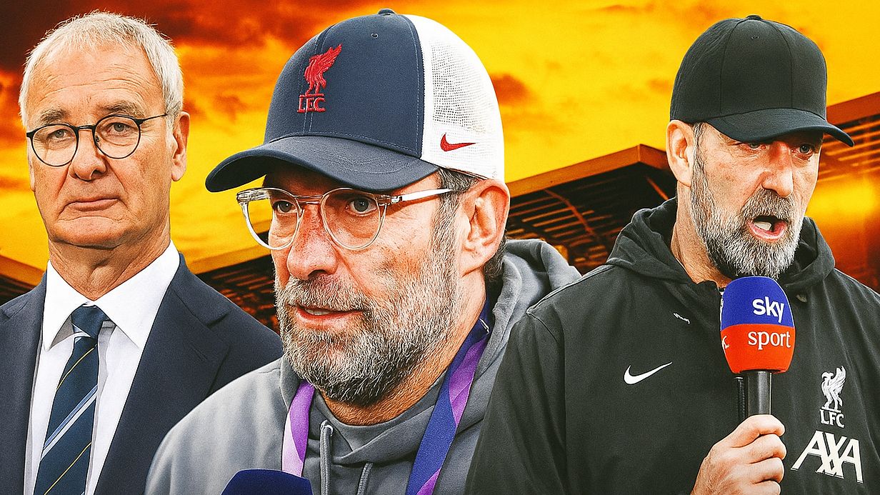 Jurgen Klopp Claudio Ranieri Gfx