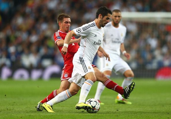 ISCO PHILIPP LAHM REAL MADRID BAYERN MUNICH CHAMPIONS LEAGUE 04232014