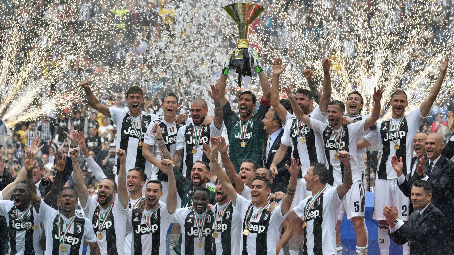 Juventus Serie A winners 2018