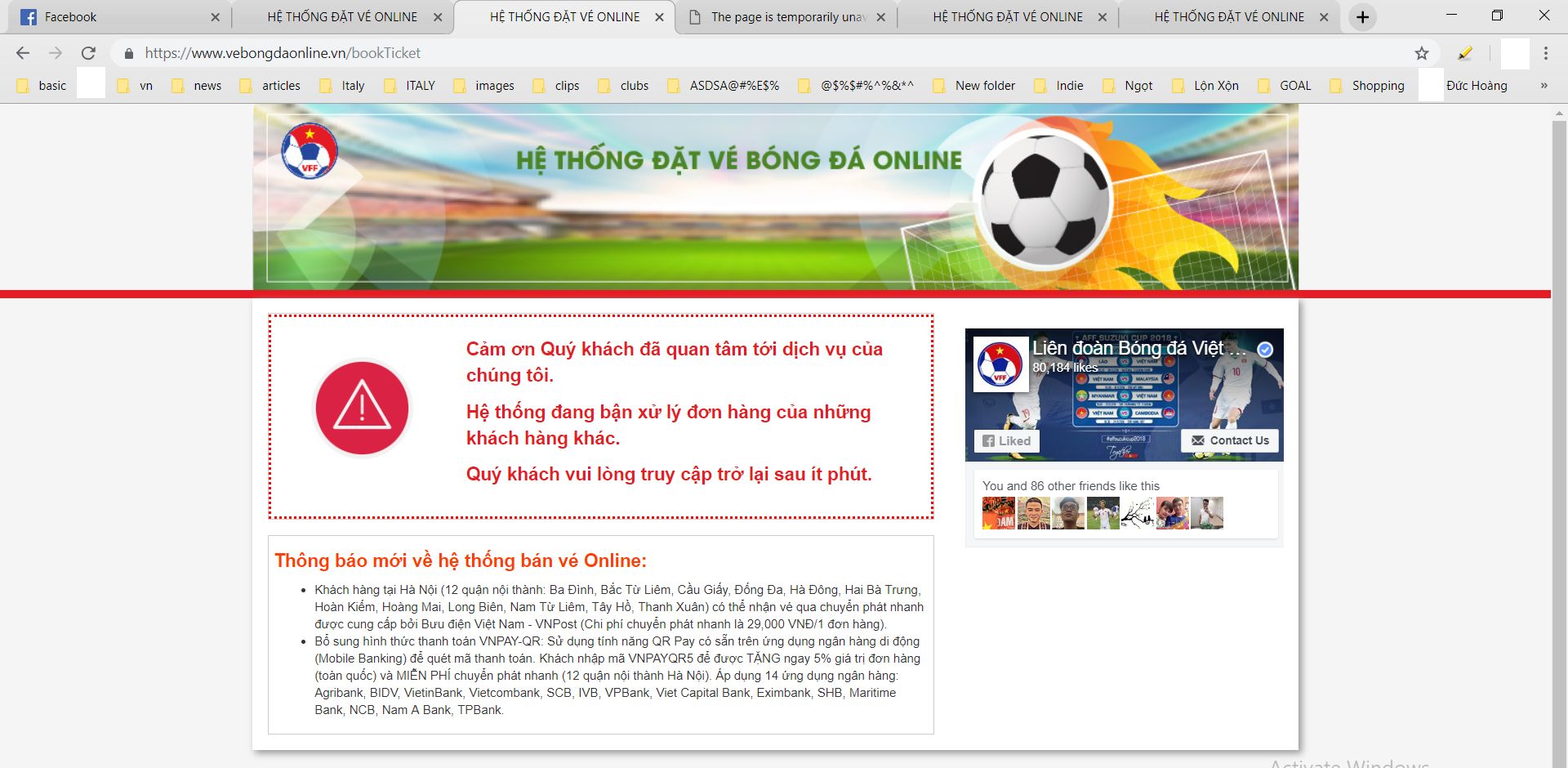 Vé online ĐT Việt Nam