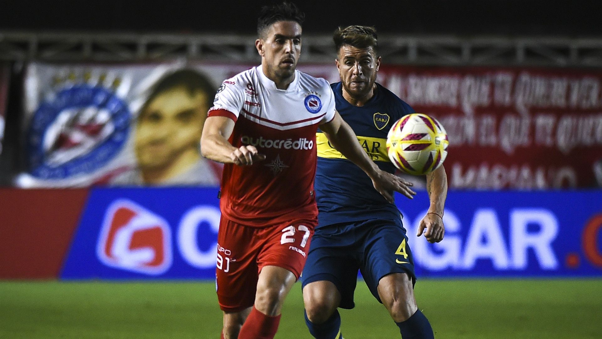 Buffarini Hauche Argentinos Boca Copa Superliga Semifinal Ida