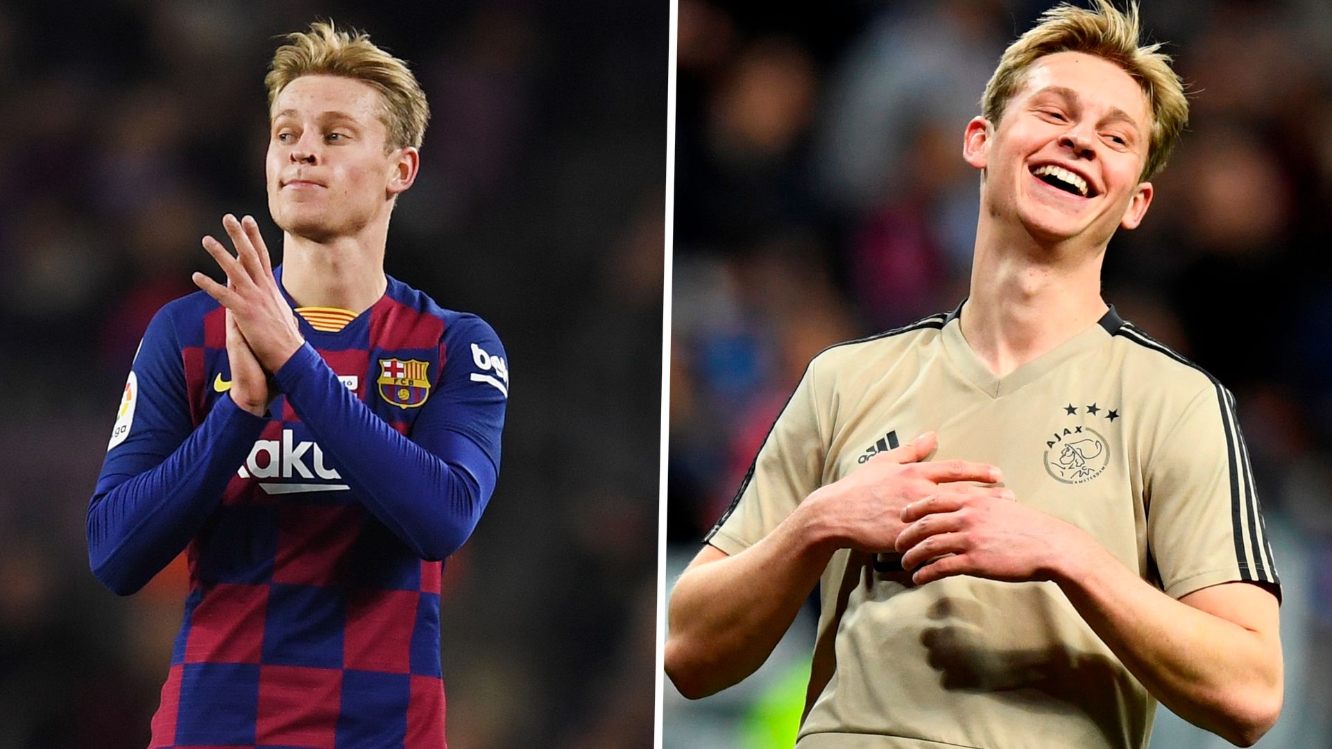 FRENKIE DE JONG BARCA AJAX GFX 13112021