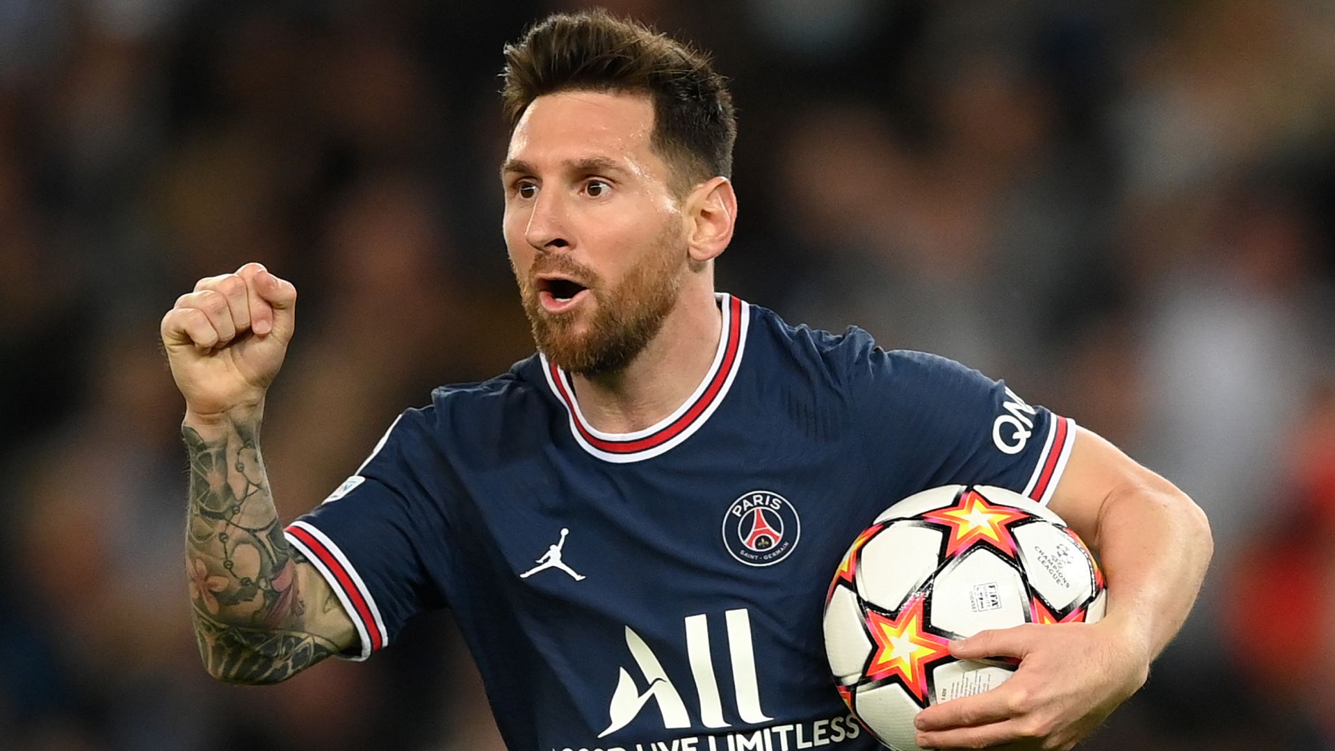 Lionel Messi PSG-Leipzig