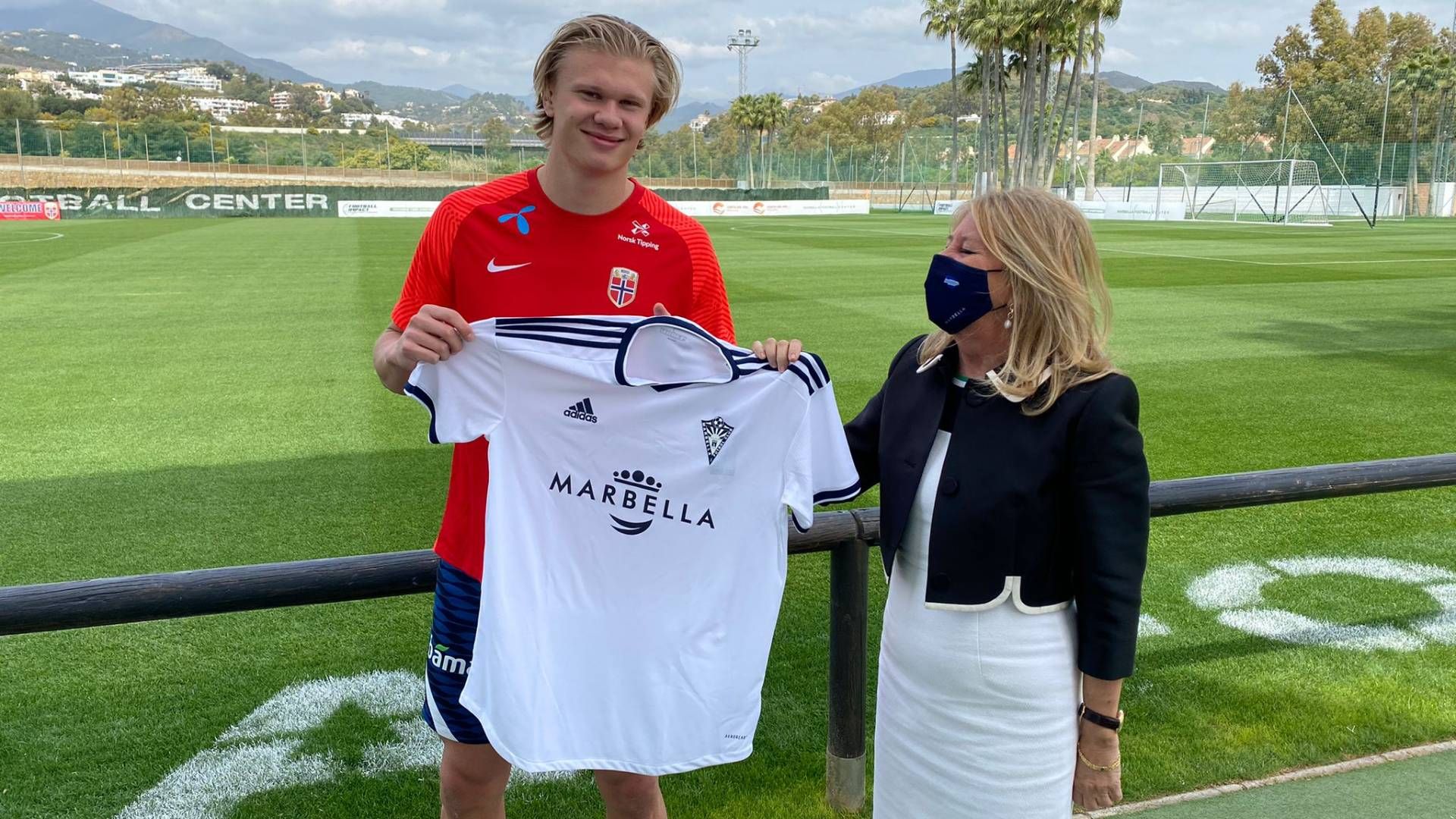 Erling Haaland Marbella Noruega Ángeles Muñoz