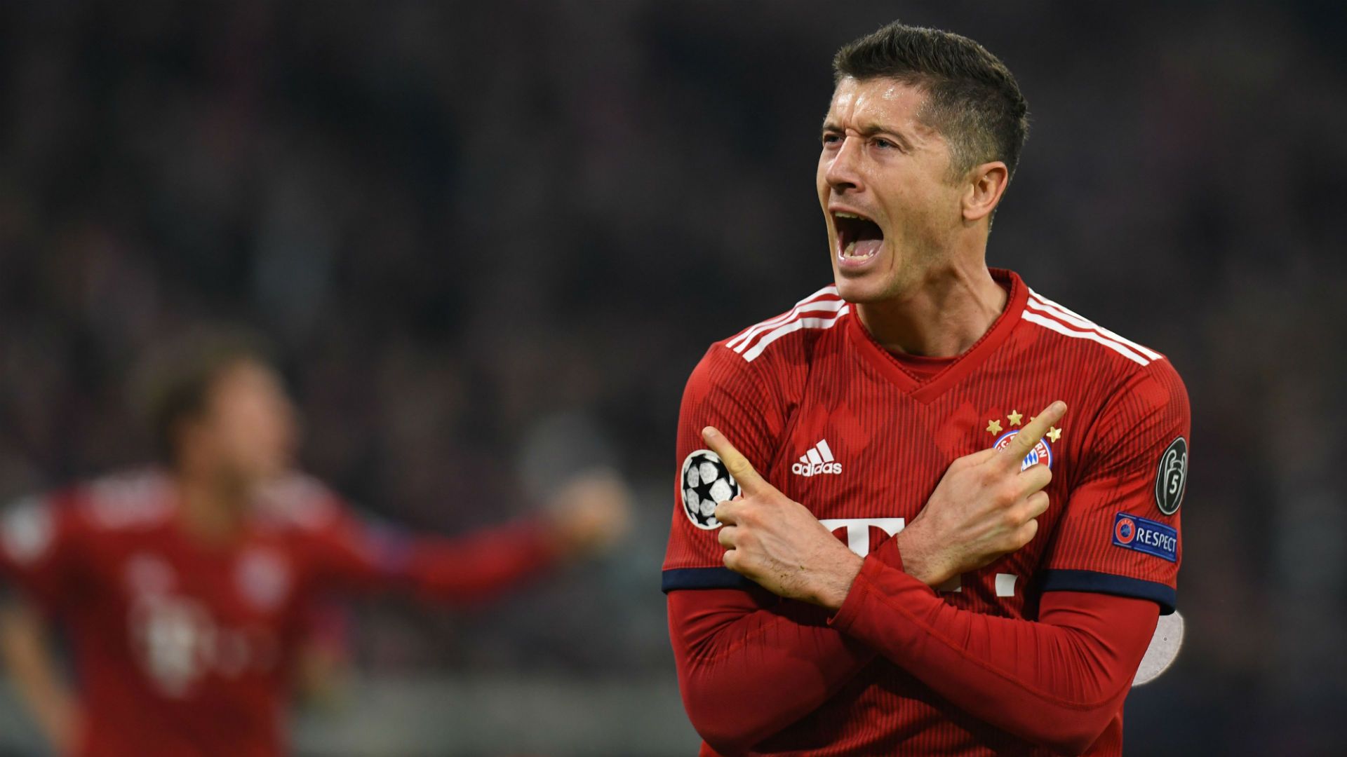 Robert Lewandowski FC Bayern München Champions League 07112018