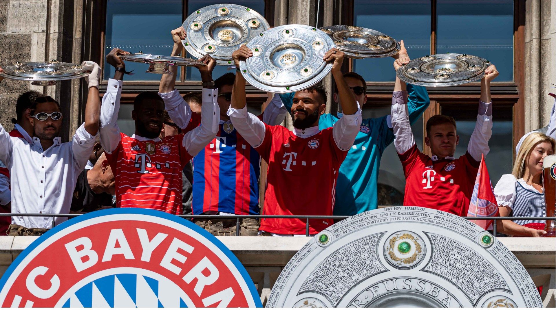 FC Bayern title celebration 2022