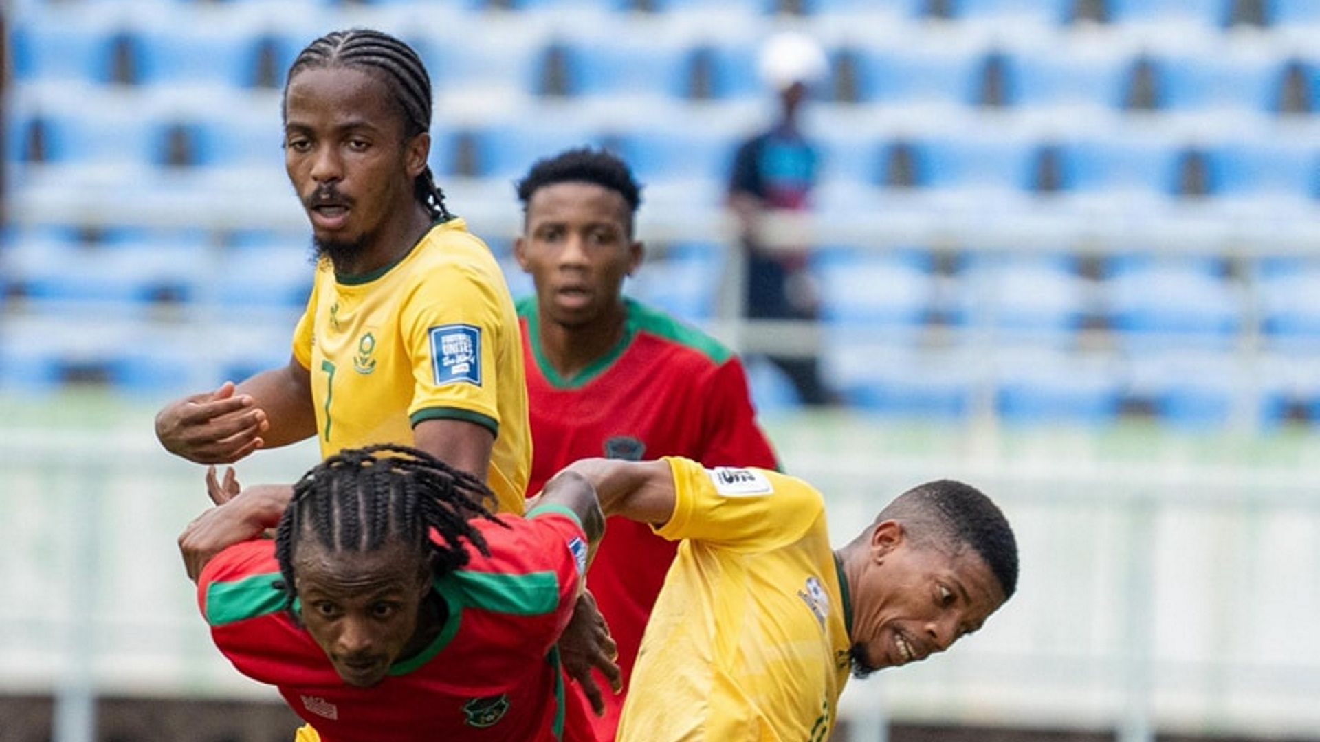  Kamohelo Mahlatsi & Tebogo Potsane, Malawi vs Bafana Bafana, May 2025
