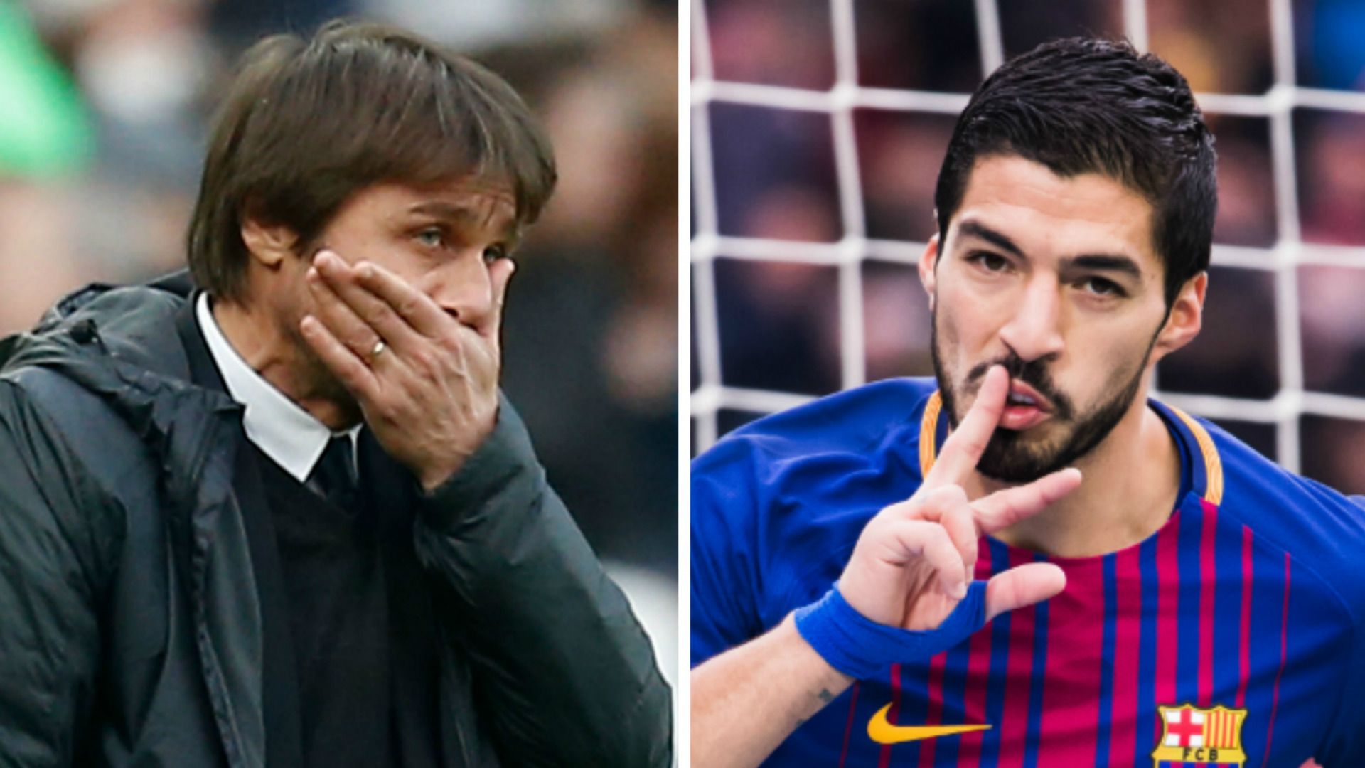 Antonio Conte Luis Suarez 2017