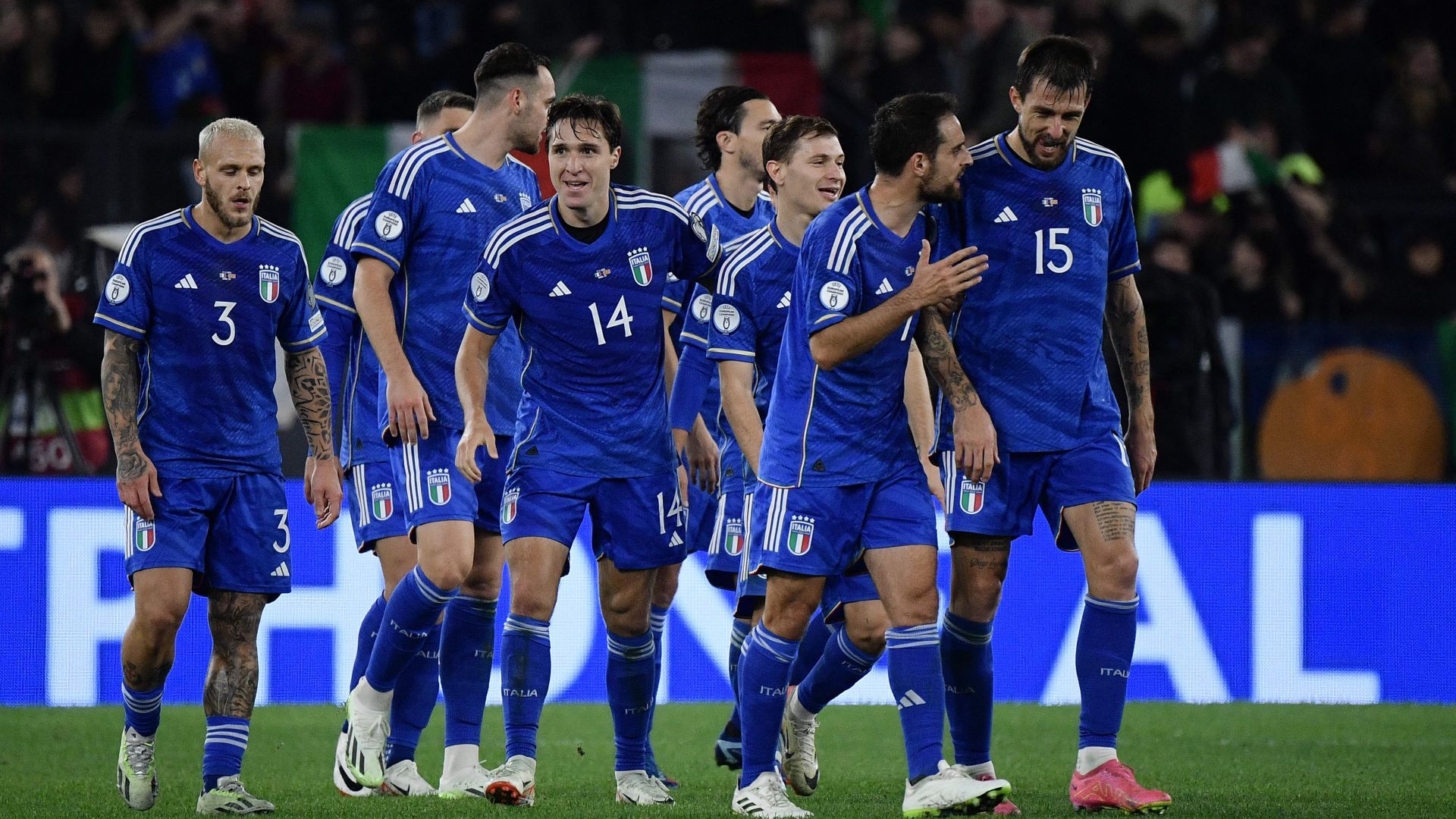 Federico Chiesa Italy North Macedonia UEFA EURO 2024 European qualifier