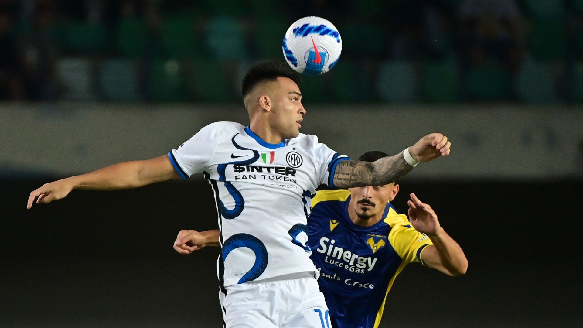 Lautaro Martinez Verona Inter Serie A