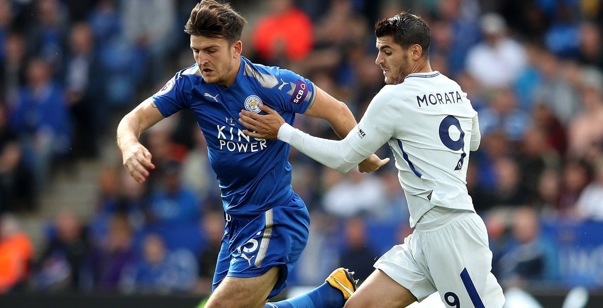 Harry Maguire, Leicester City, Alvaro Morata, Chelsea