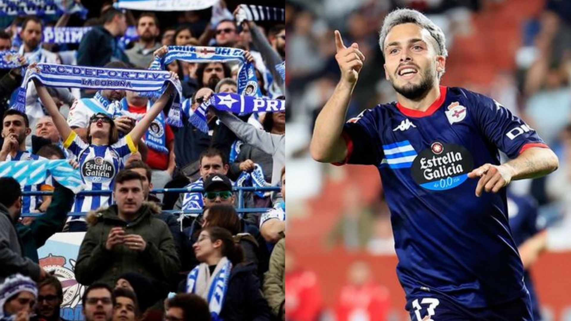 Deportivo de La Coruña fans David Mella