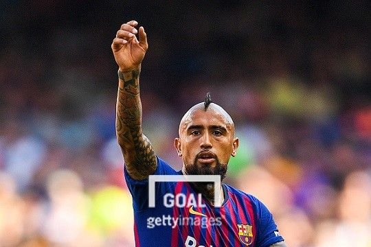 FC 바르셀로나 미드필더 아르투로 비달. 사진=게티이미지