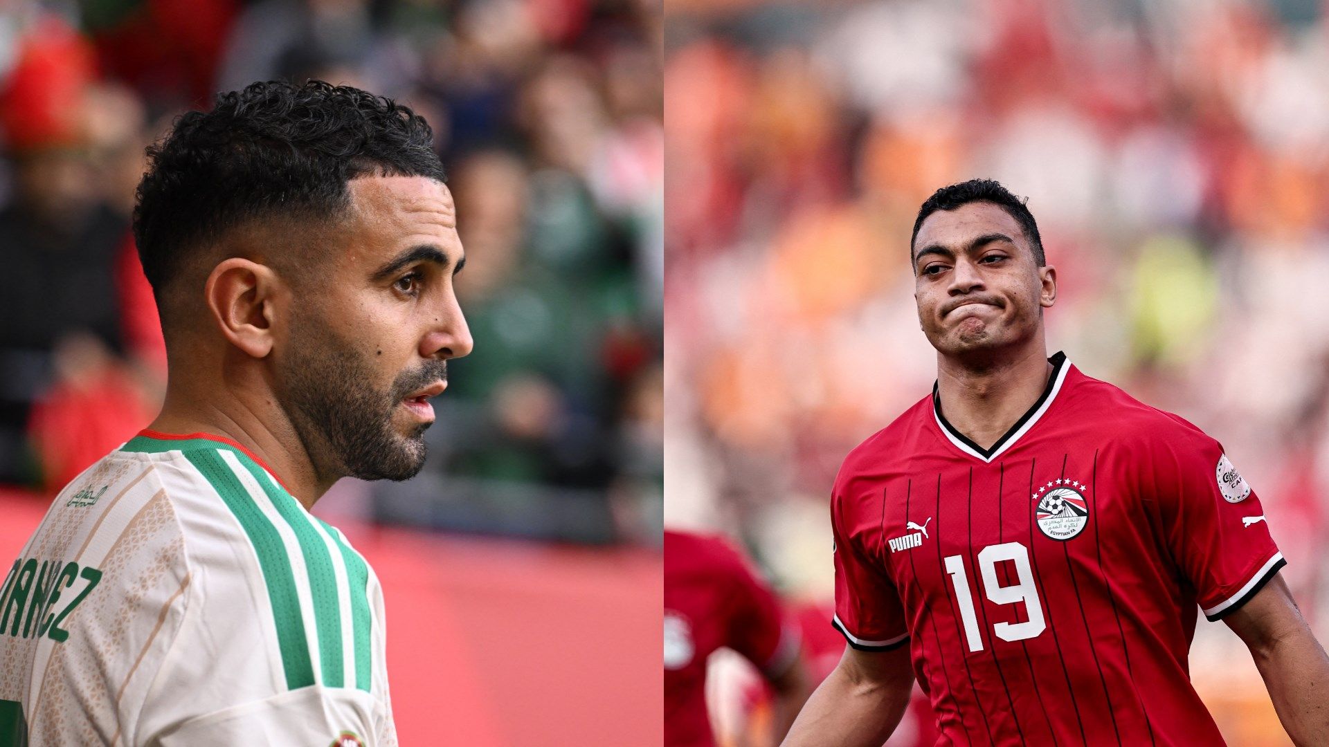 Mostafa Mohamed Egypt Riyad Mahrez Algeria