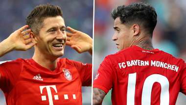 Robert Lewandowski Philippe Coutinho Bayern