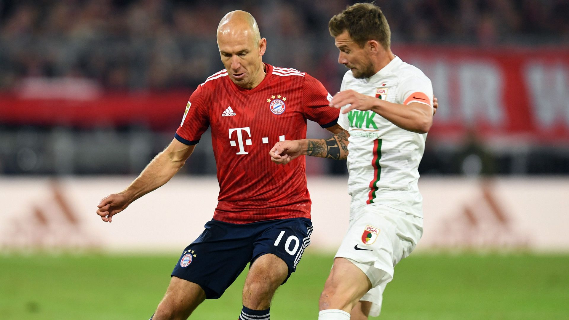 Arjen Robben Bayern Augsburg 25092018