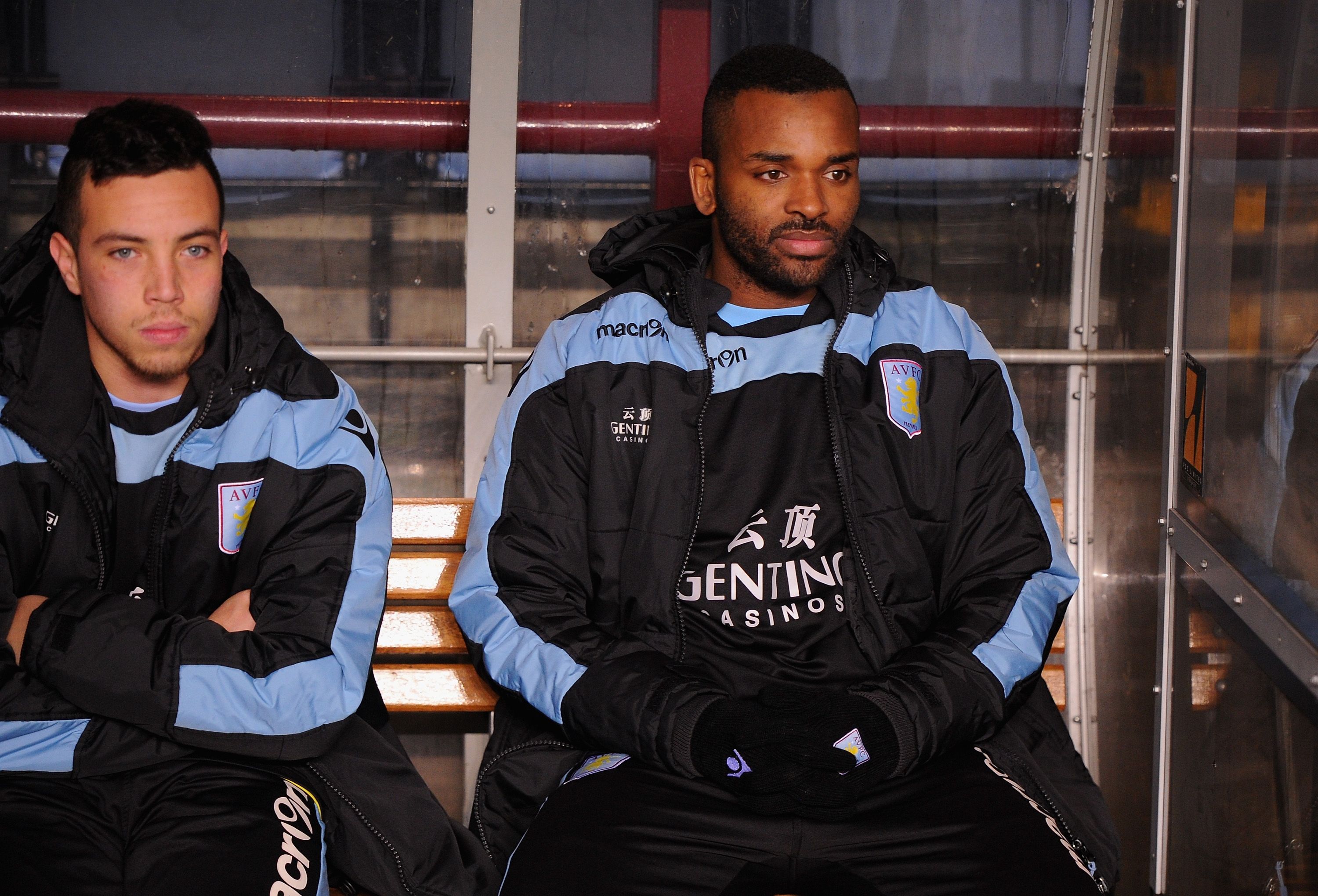 Aston Villa striker Darren Bent