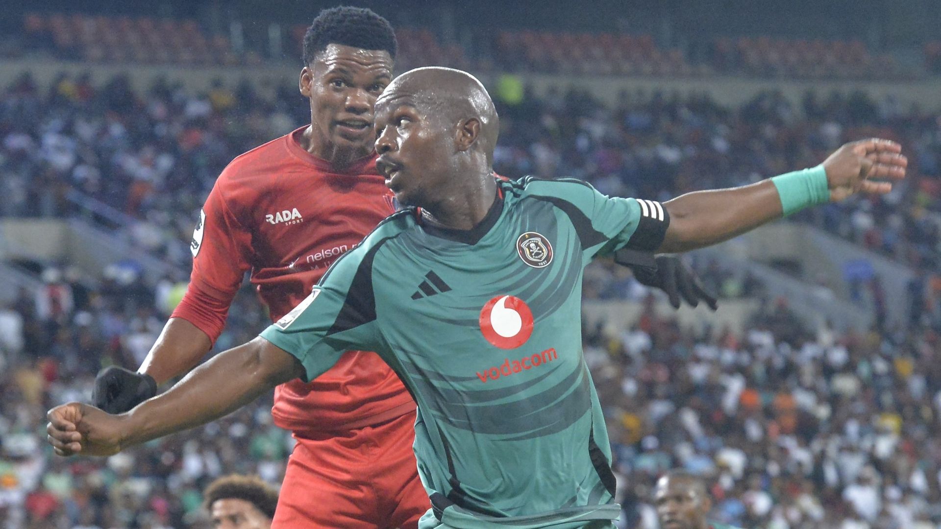 Nkosinathi Sibisi and Sinoxolo Kwayiba, Orlando Pirates vs Chippa United