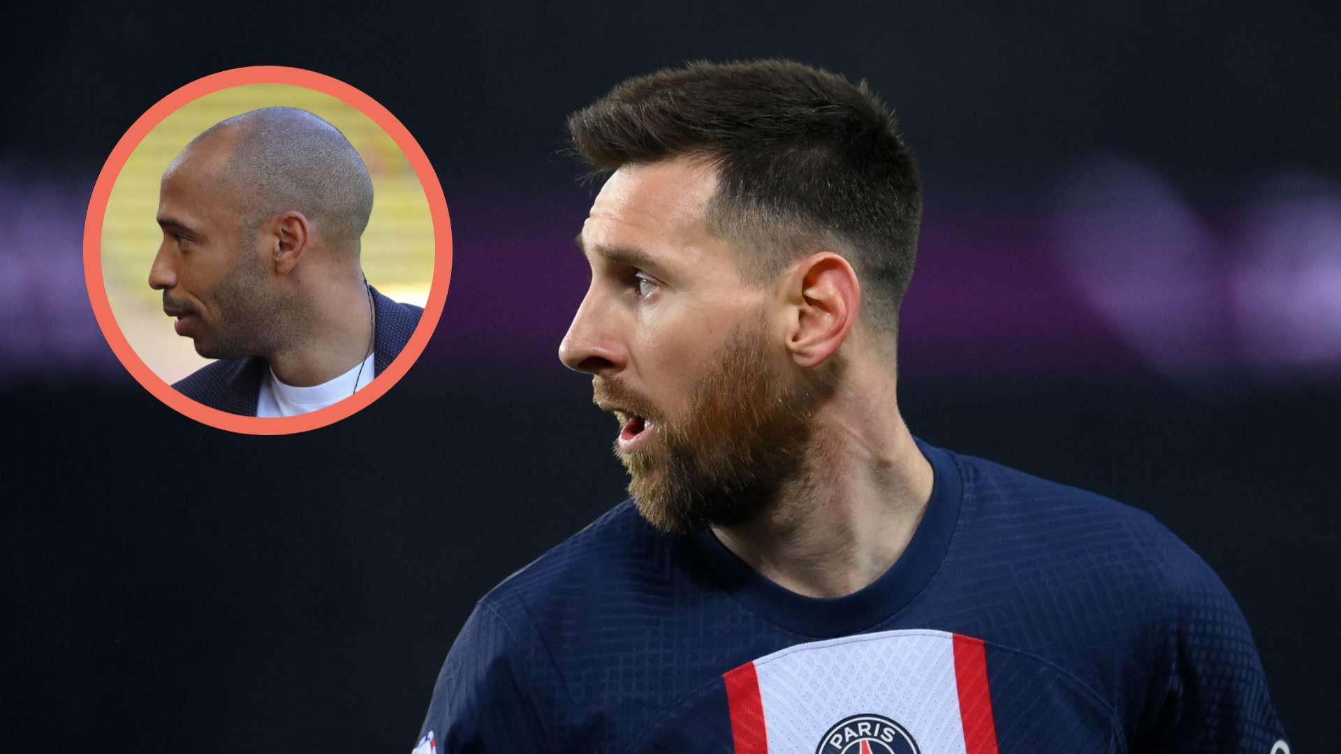 PSG Thierry Henry Lionel Messi