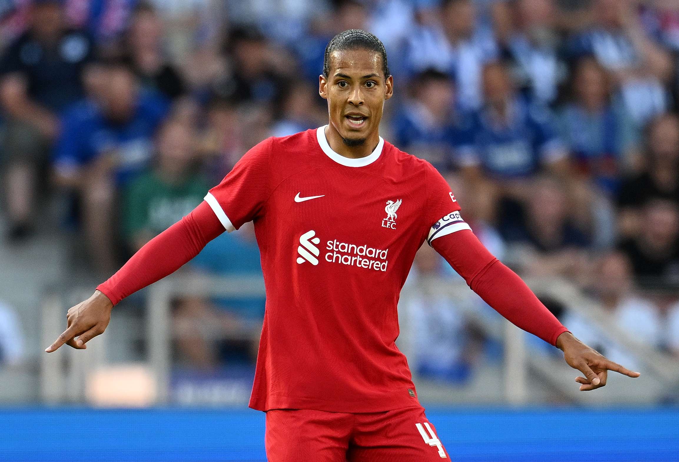 Virgil van Dijk Liverpool 2023