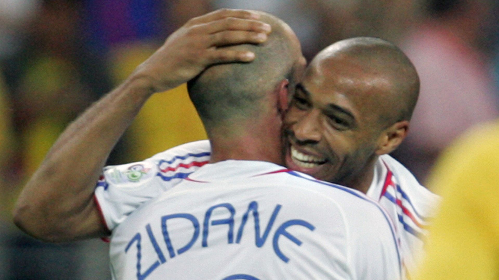 Zidane Henry Brazil France 2006 World Cup 01072006
