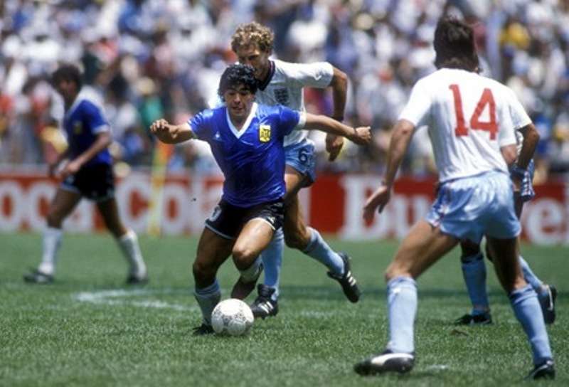 Maradona Argentina Inglaterra