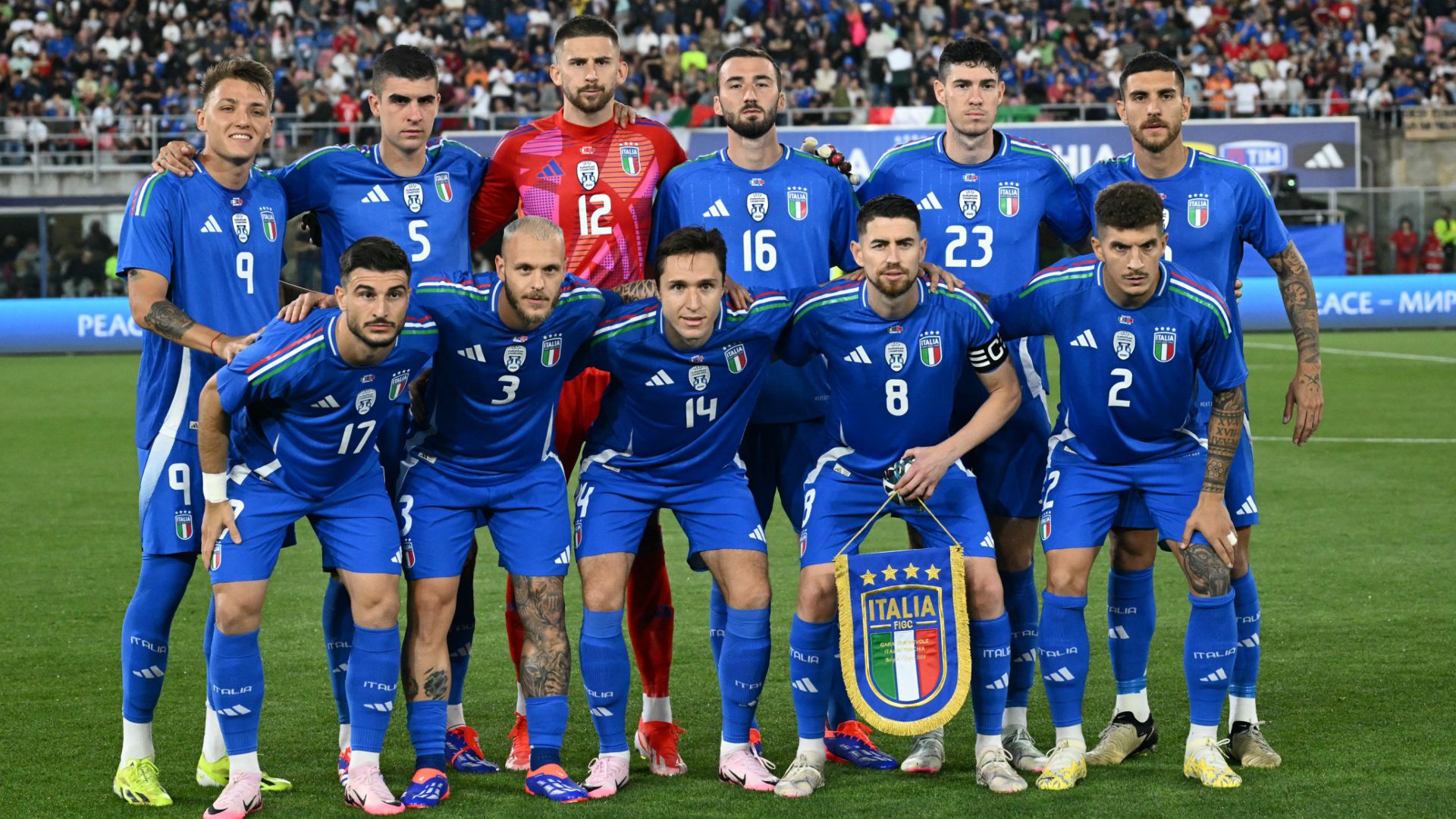 バストーニ イタリア代表 ユニフォーム インテル アッズーリ