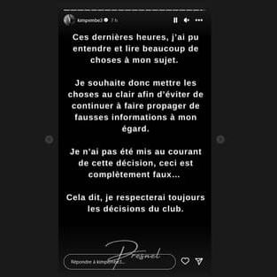 Kimpembe message Mbappe vice-captain