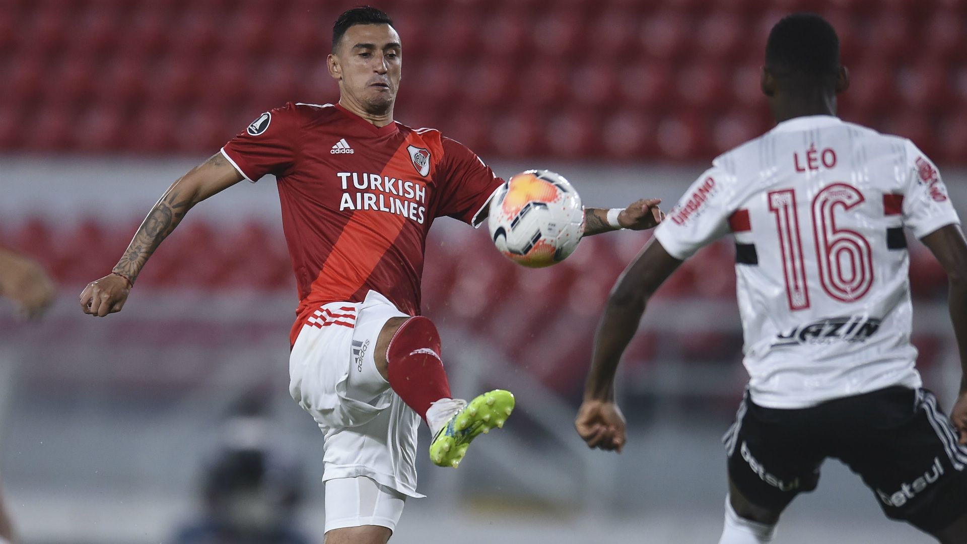 Matías Suárez River Plate Sao Paulo Libertadores 30092020