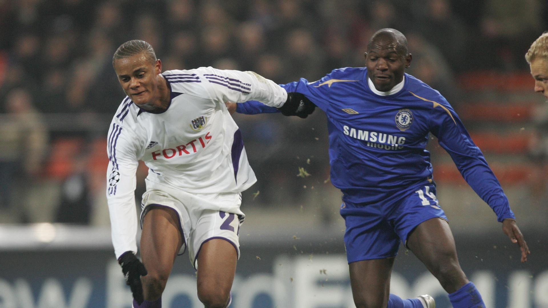 Vincent Kompany Geremi Anderlech Chelsea Classics