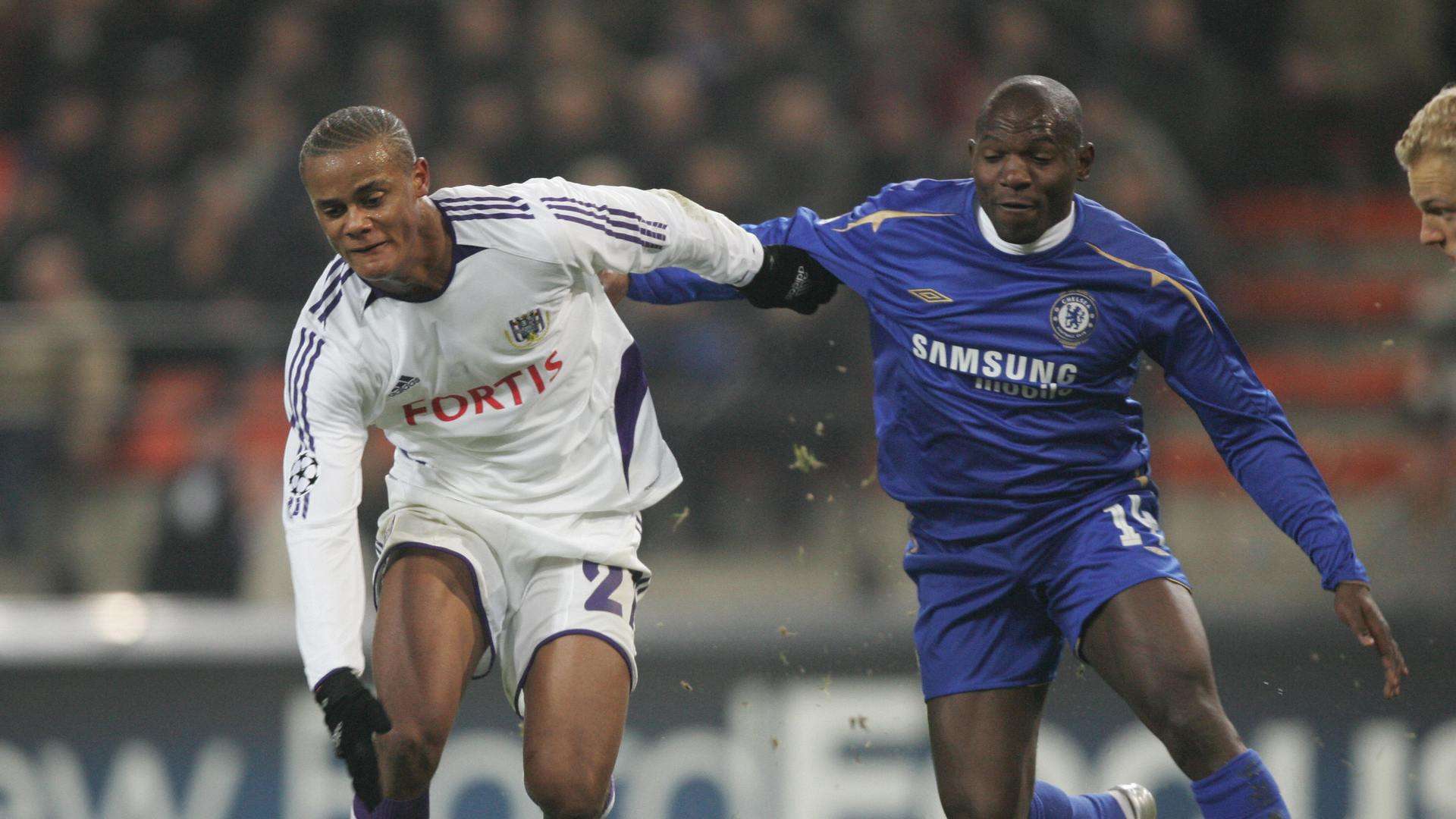 Vincent Kompany Geremi Anderlech Chelsea Classics
