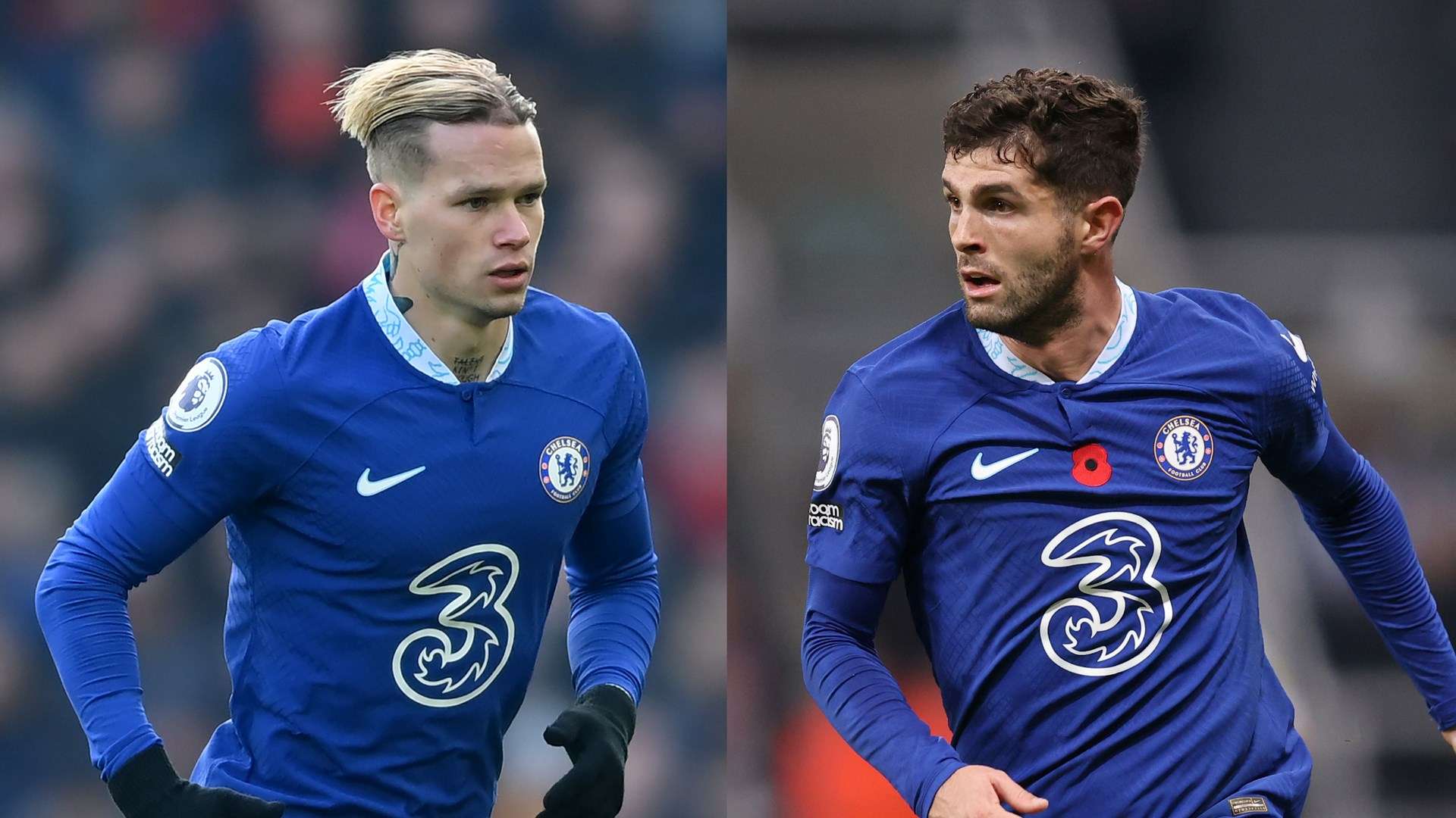 Mykhailo Mudryk Christian Pulisic Chelsea split 2022-23