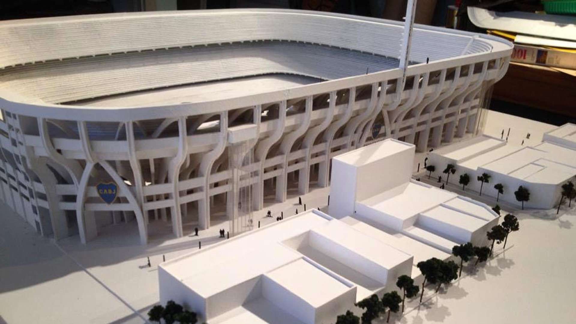 Proyecto Esloveno Bombonera Maqueta 2020