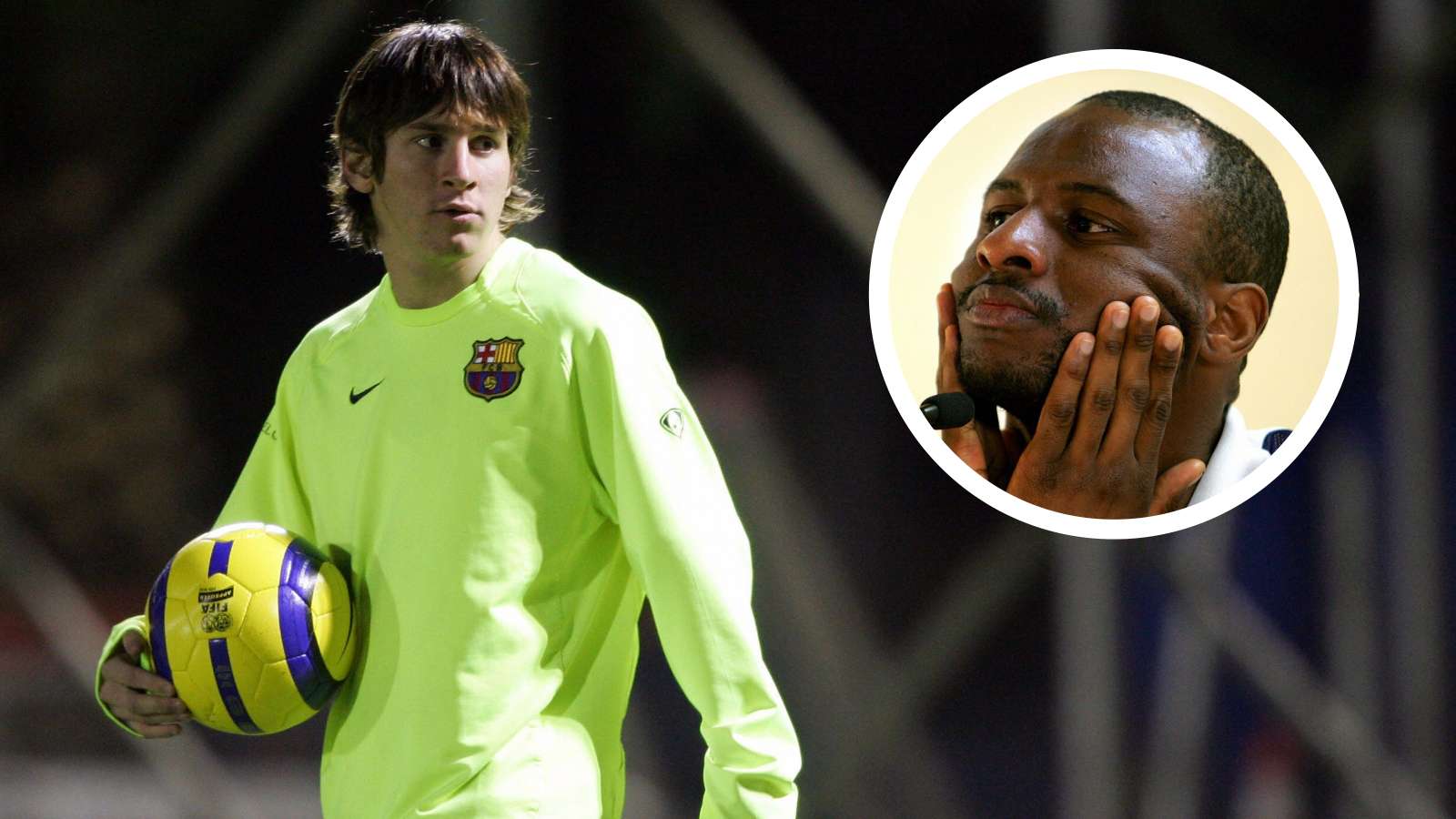 GFX Lionel Messi Patrick Vieira 2005