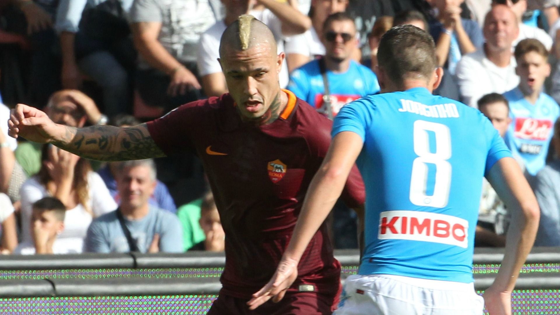 Jorginho Radja Nainggolan Napoli Roma