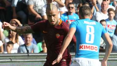 Jorginho Radja Nainggolan Napoli Roma