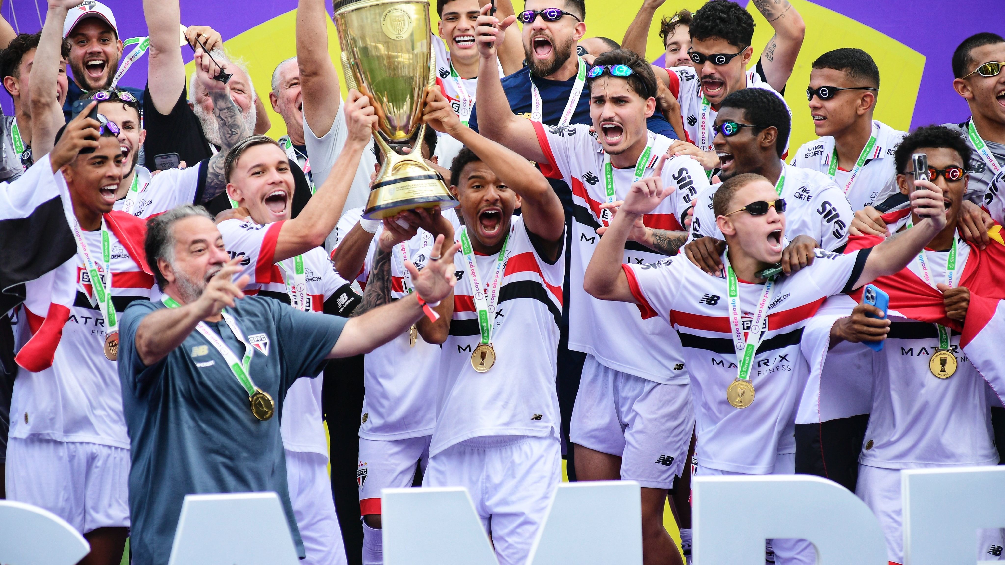 São Paulo, campeão da Copinha, 2025