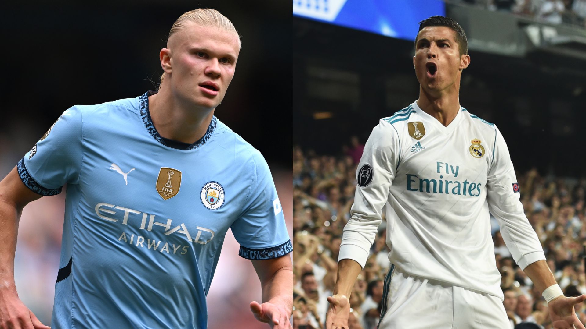 Erling Haaland, Cristiano Ronaldo GFX