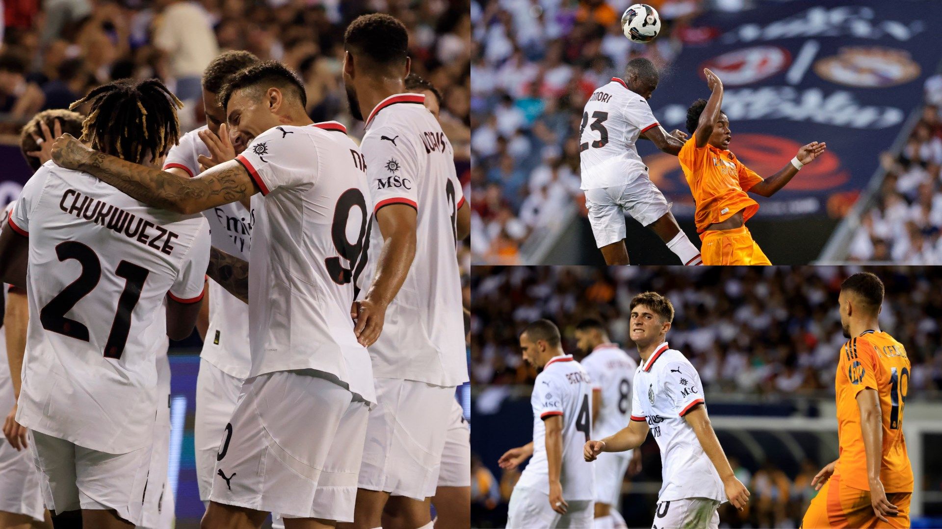 Milan Real Madrid split