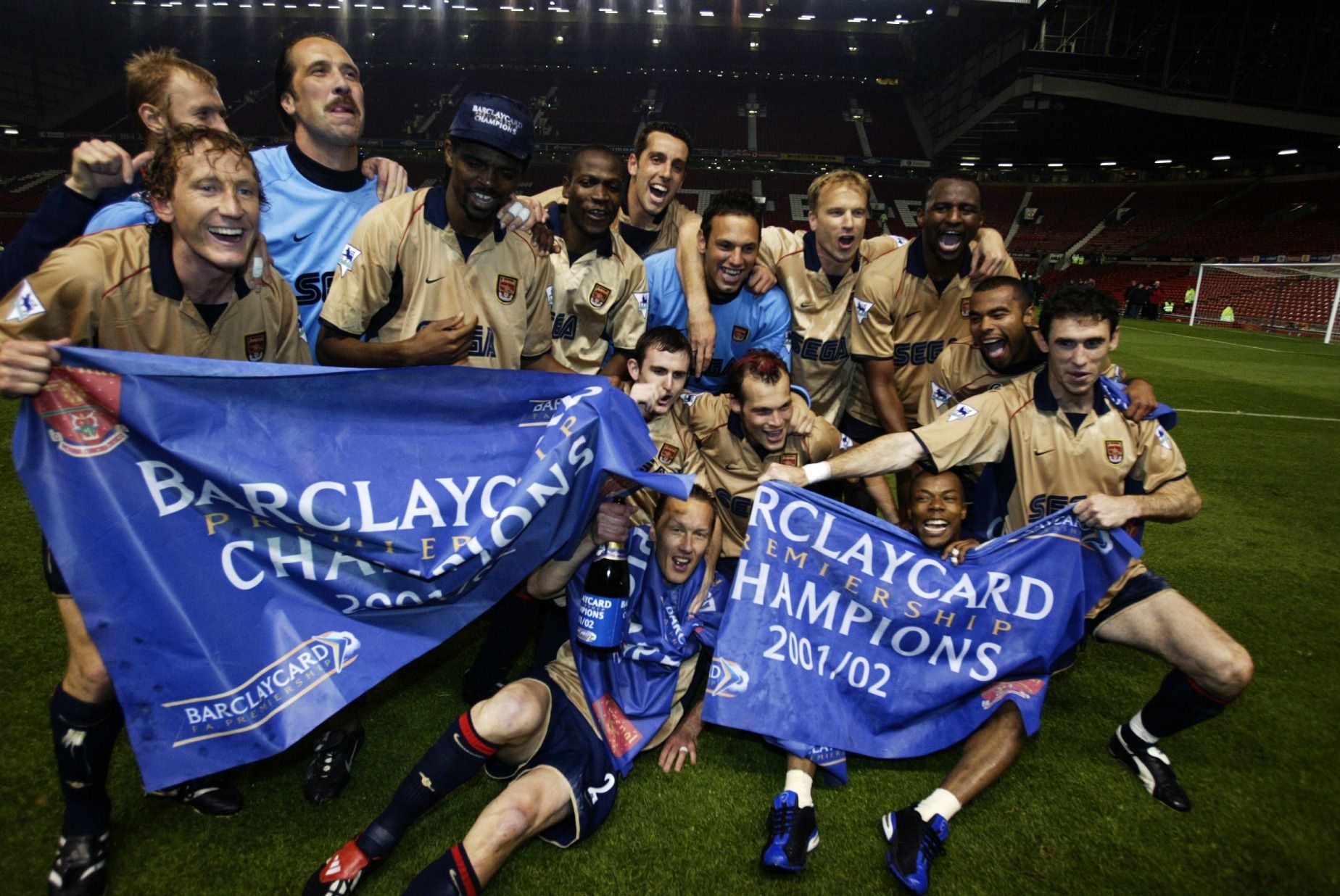 Arsenal | Premier League Champions 2001/02 | v Manchester United | Old Trafford