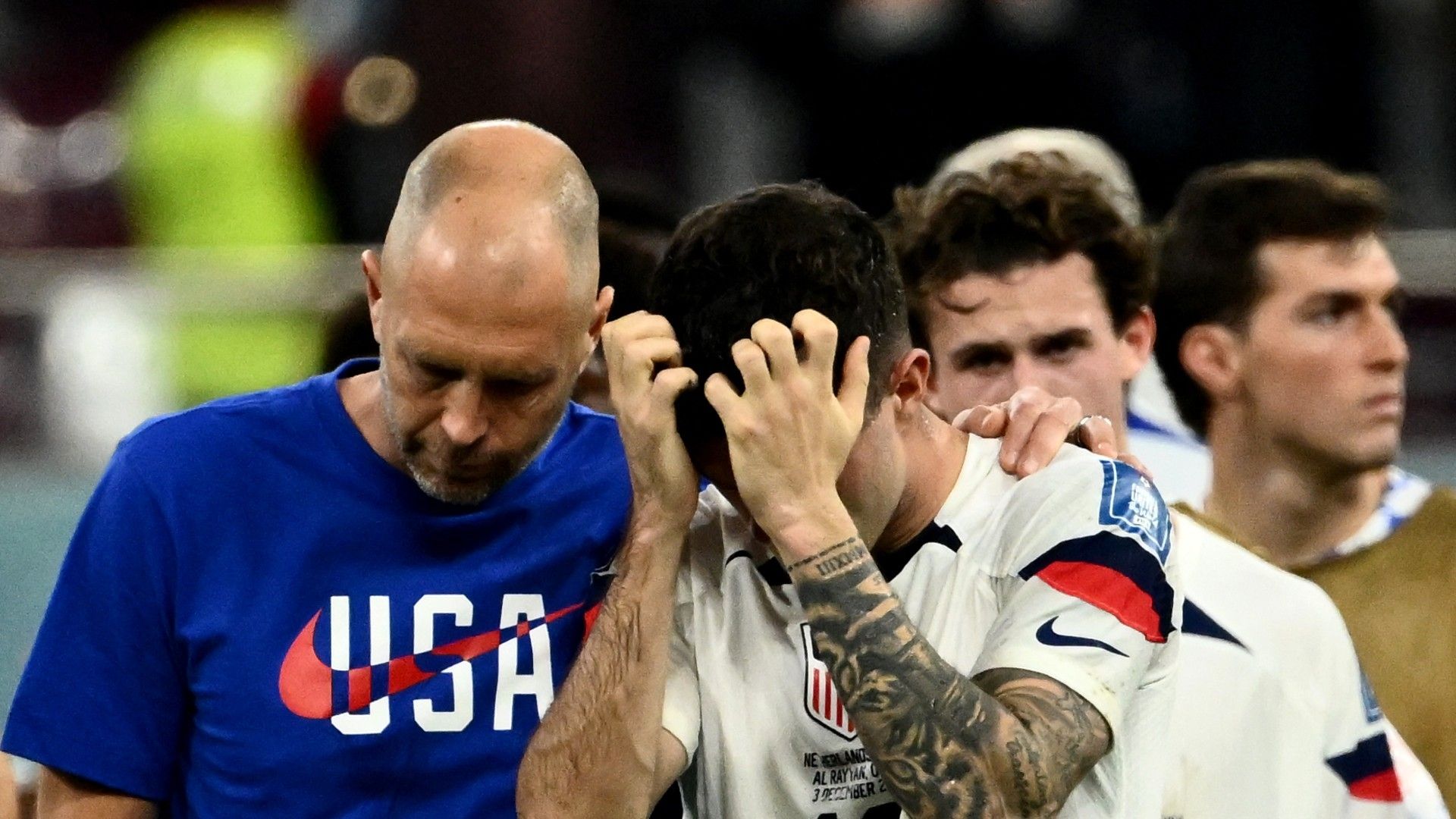 Berhalter Pulisic 2022 World Cup Netherlands loss