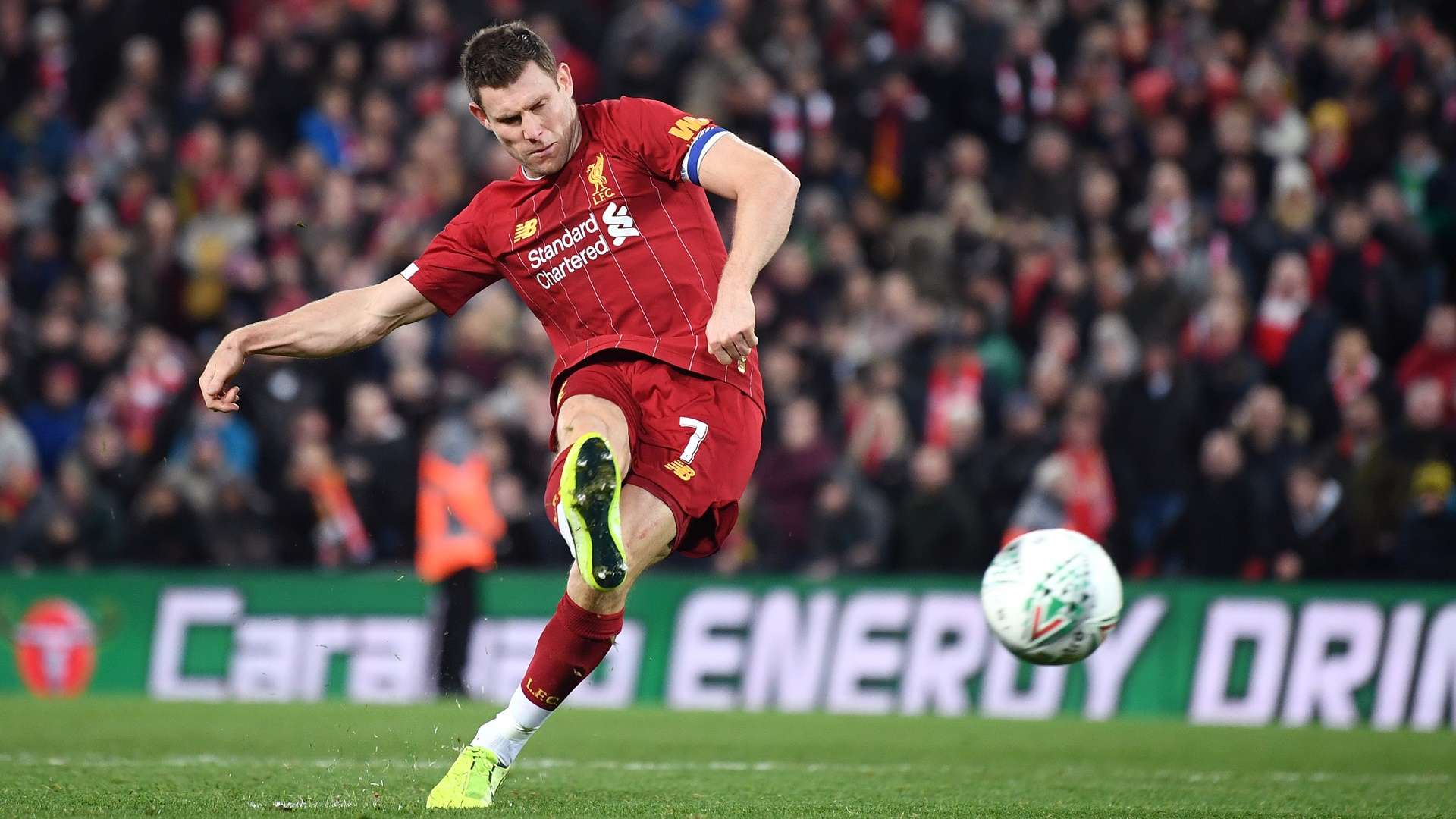 James Milner Liverpool Arsenal Carabao Cup 2019/20