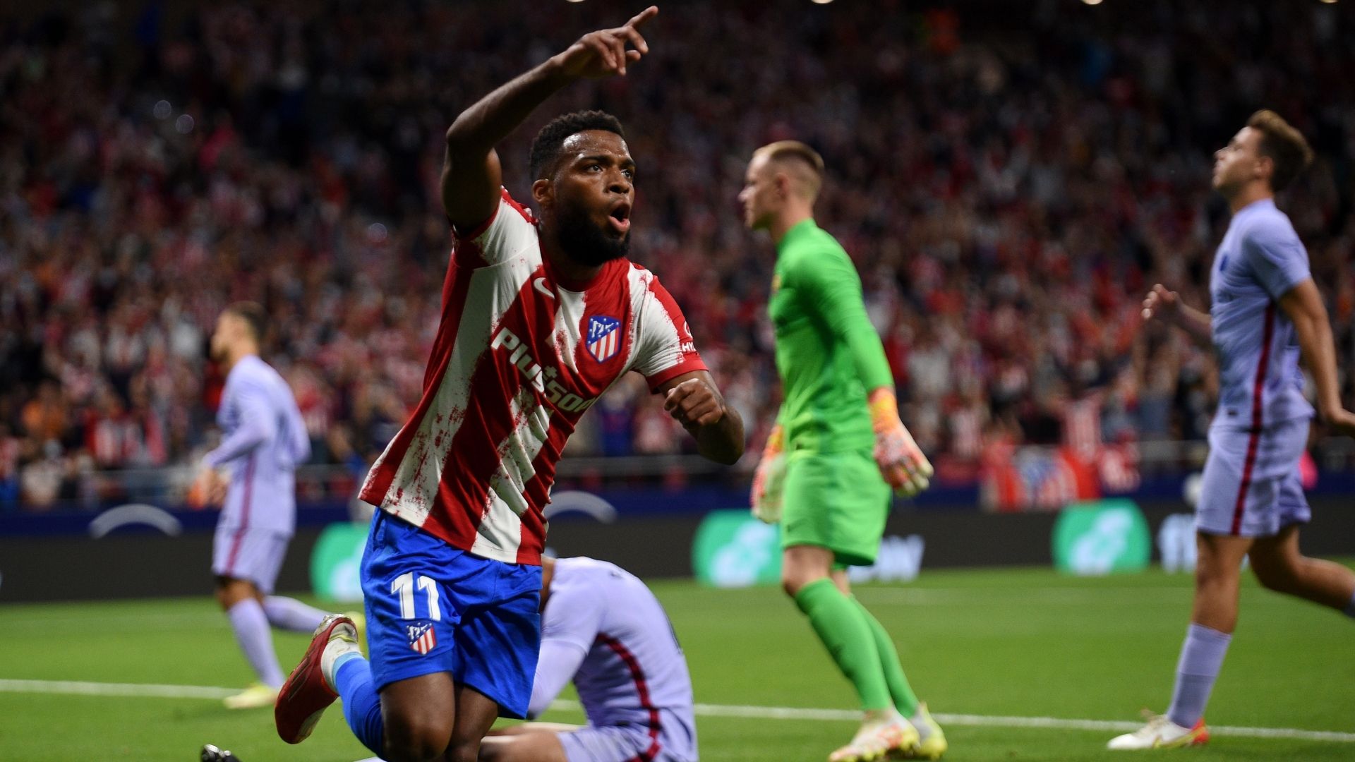 Thomas Lemar Atletico Madrid 2021-22